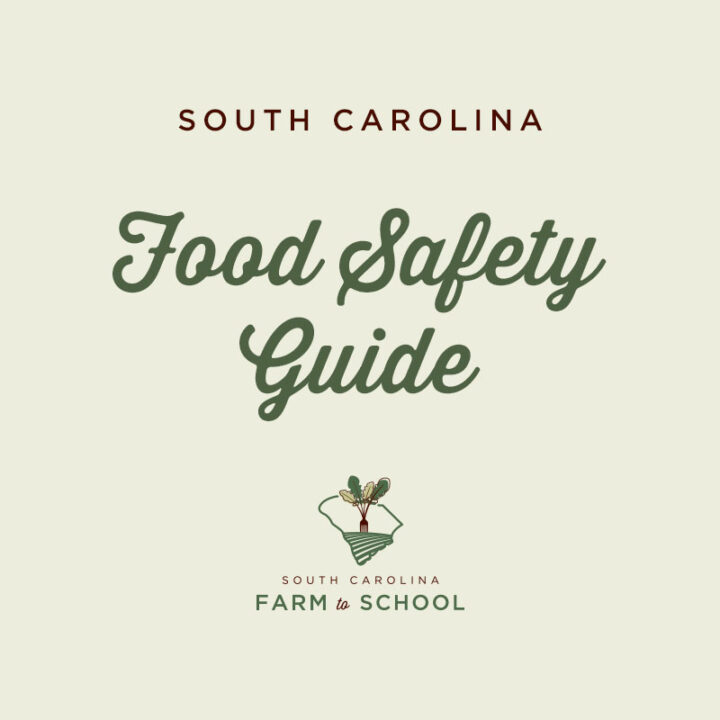 Resources for Nutrition Staff - SC Farm To School